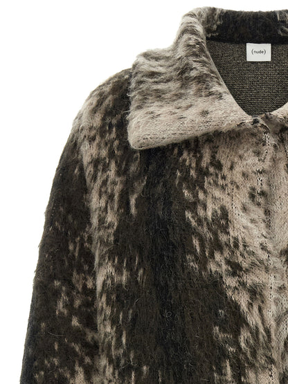 Nude Wool And Alpaca Coat