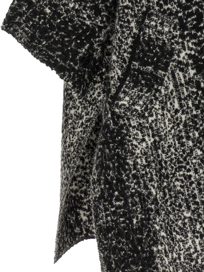 Nude Bouclé Coat