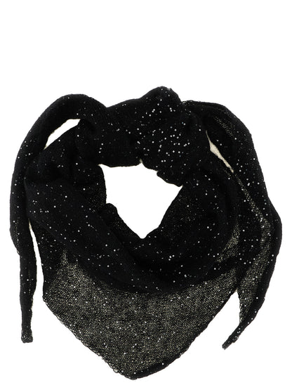 Nude Micro Sequin Scarf