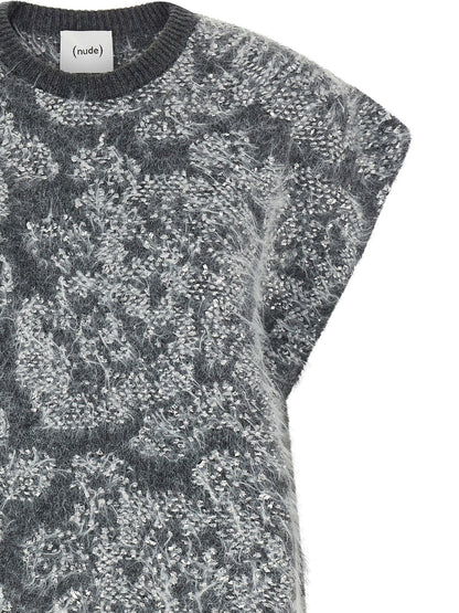 Nude Jacquard Sweater
