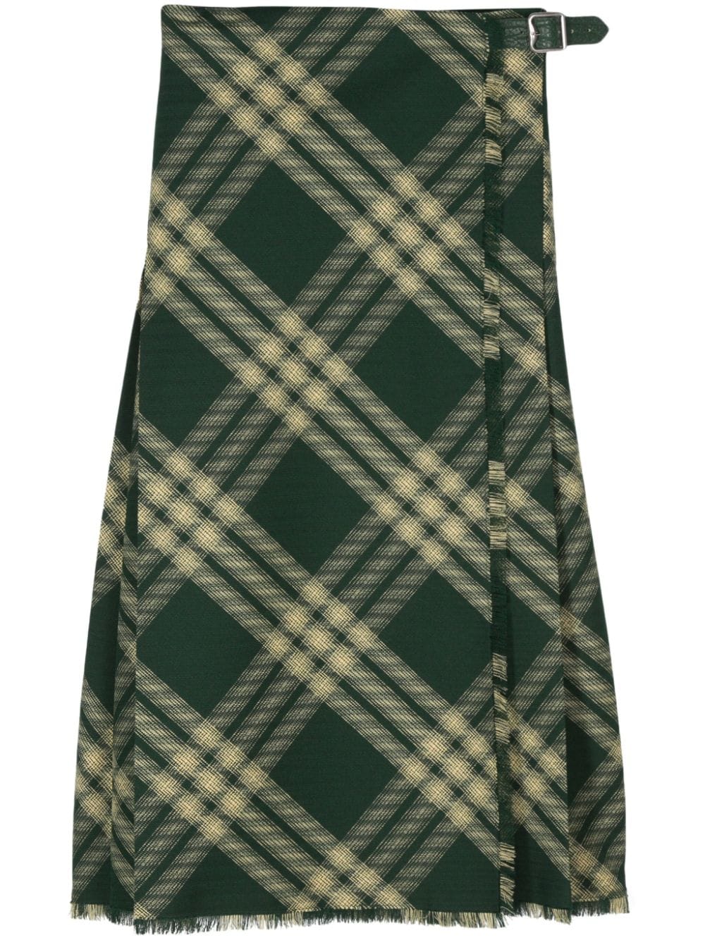Burberry Pleated wool skirt