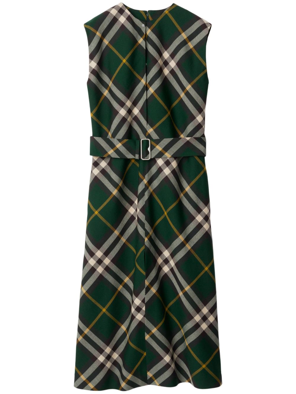 Burberry Nova Check Midi Dress