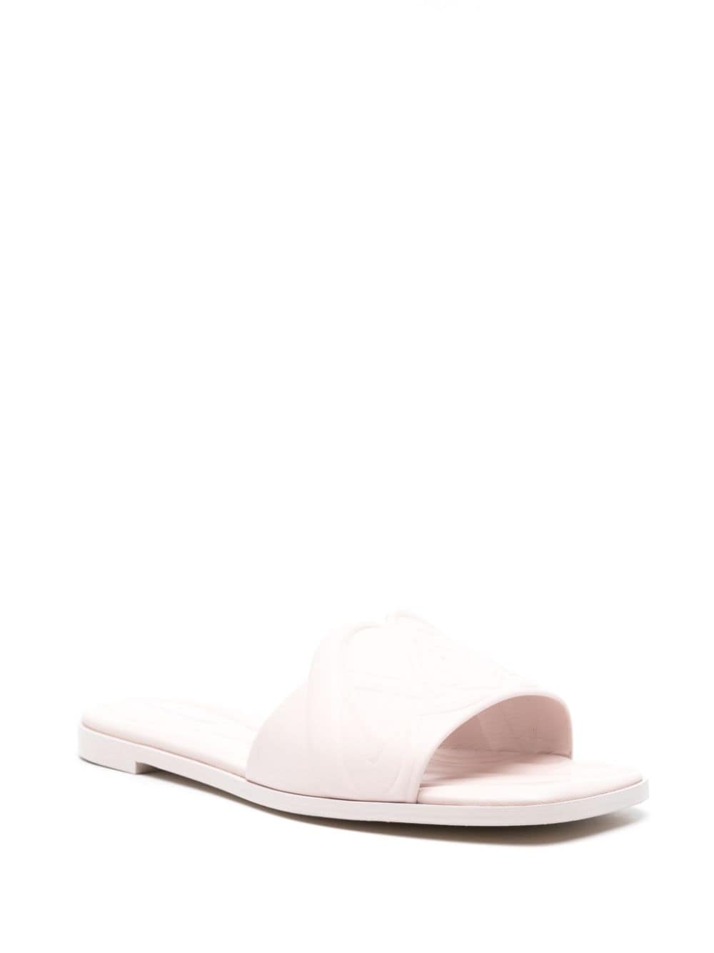Alexander McQueen leather slides