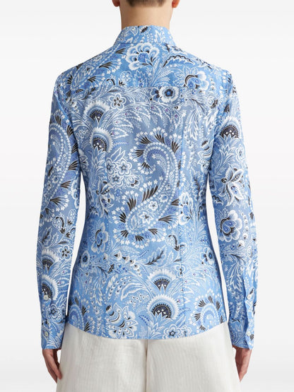 Etro Paisley print shirt