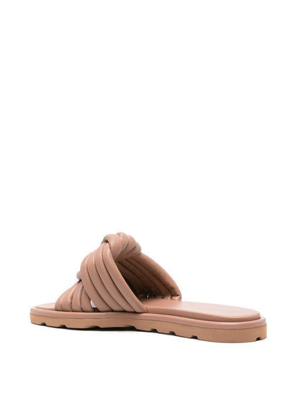 Gianvito Rossi Ottavia Leather Slides