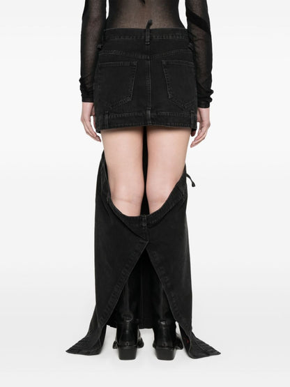 The Attico Denim skirt