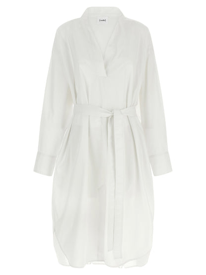 Nude Chemisier Dress