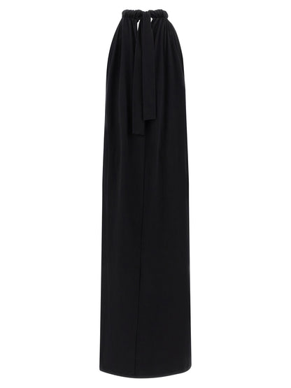 Nude Floor Lenght Dress