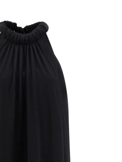 Nude Floor Lenght Dress