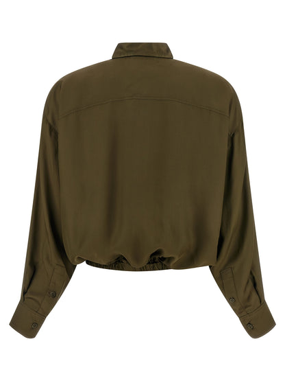 Nude Plastron Shirt