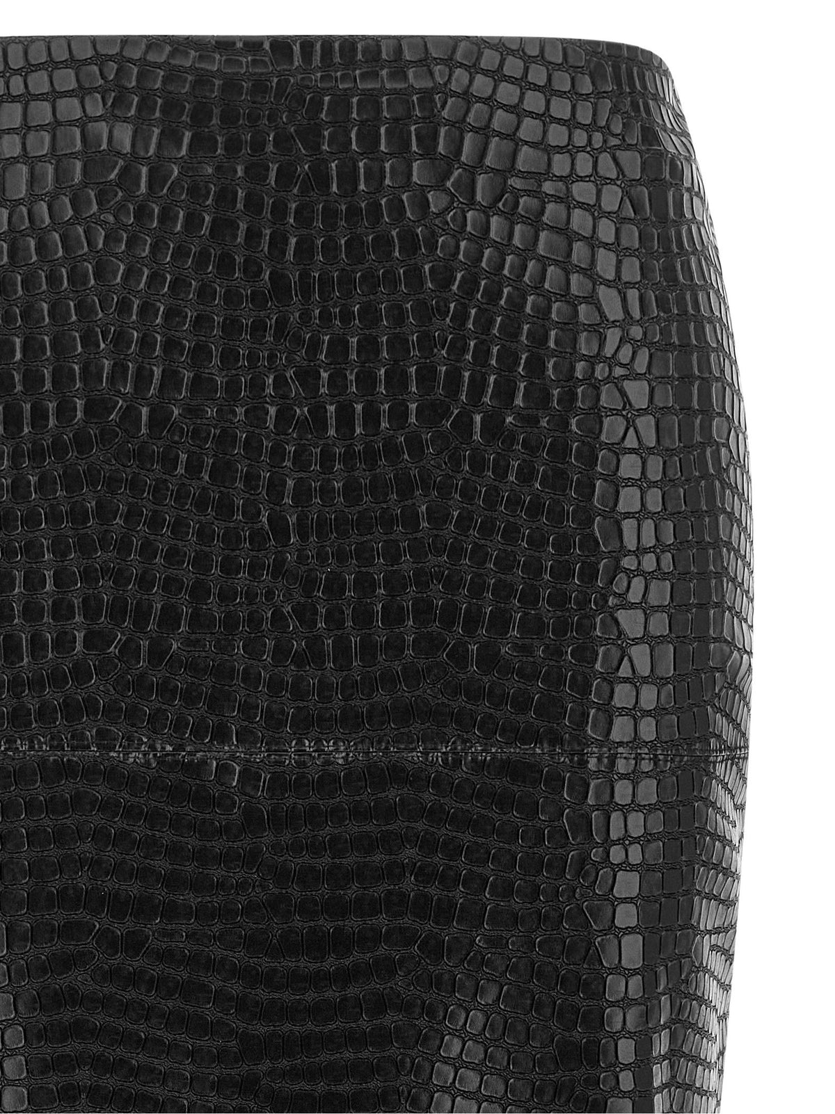 Nude Sheath Skirt