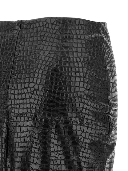Nude Sheath Skirt