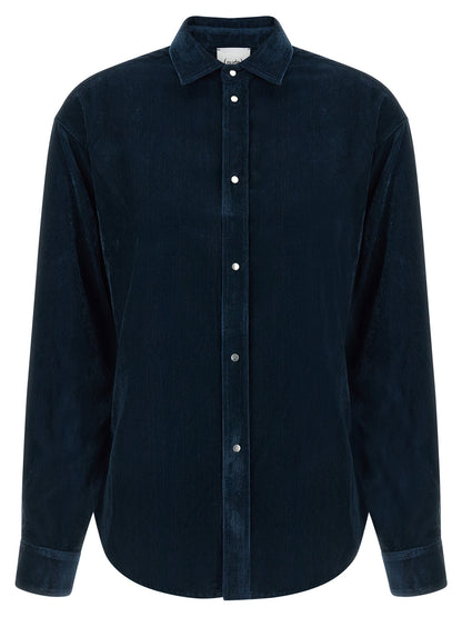 Nude Velvet Shirt