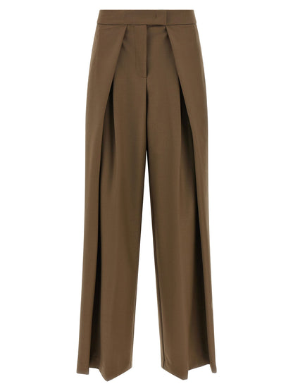 Nude Palazzo Pants