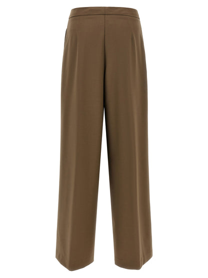 Nude Palazzo Pants