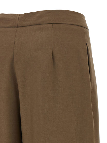 Nude Palazzo Pants