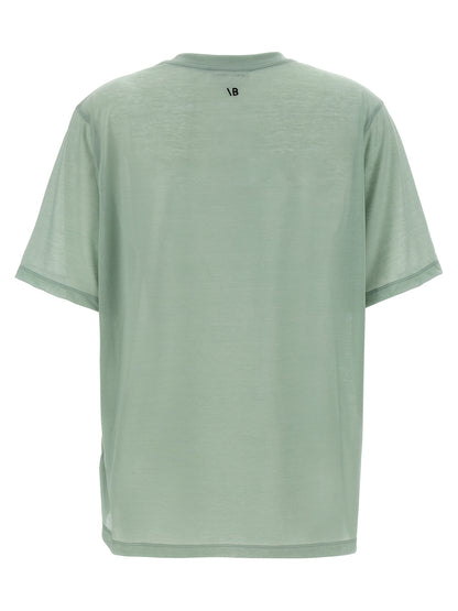 Victoria Beckham Logo Embroidery T-shirt
