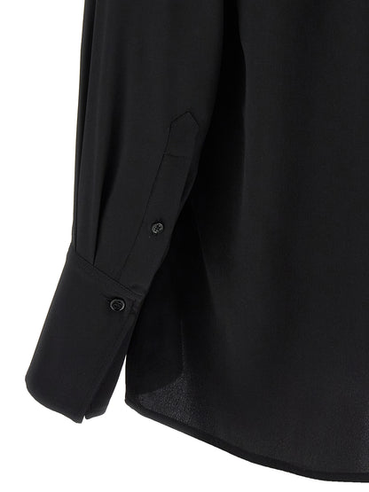 Victoria Beckham Gather Detail Tie Blouse