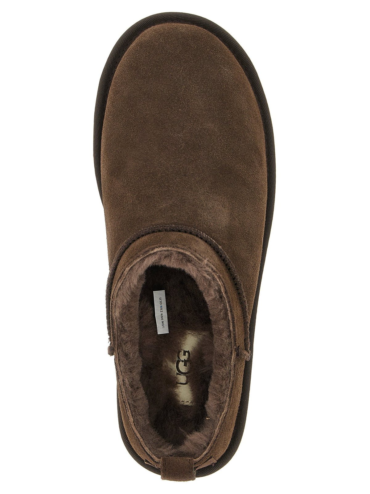 UGG Classic Micro Dark Brown Ankle Boots