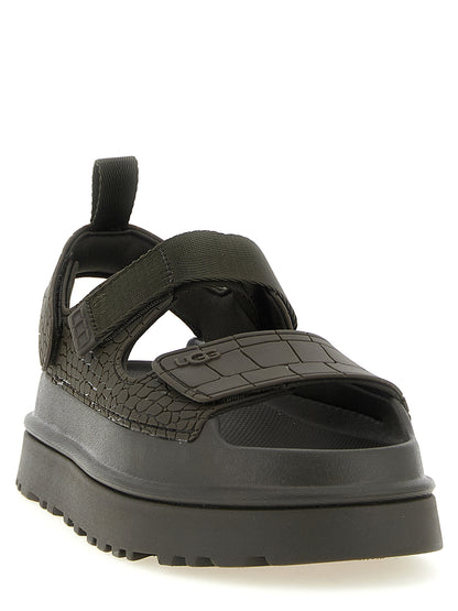 UGG Goldenglow Embossed Sandals