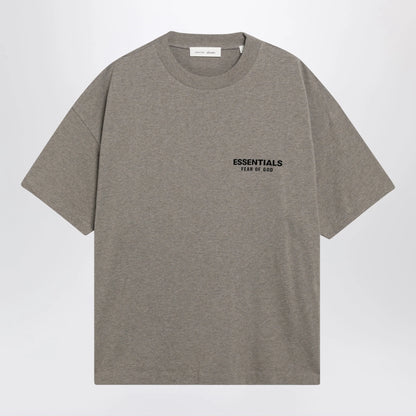 Fear of God Essentials Classic grey cotton T-shirt
