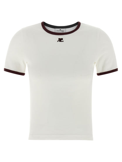 Courreges Signature Contrast T-shirt