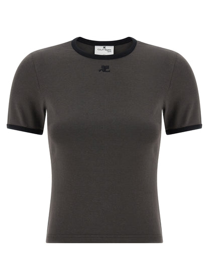Courreges Signature Contrast T-shirt
