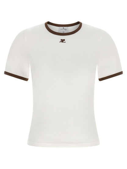 Courreges Signature Contrast T-shirt