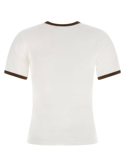 Courreges Signature Contrast T-shirt