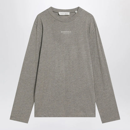 Fear of God Essentials Grey cotton-blend top