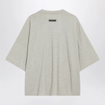 Fear of God Essentials Oversized greige cotton-blend T-shirt