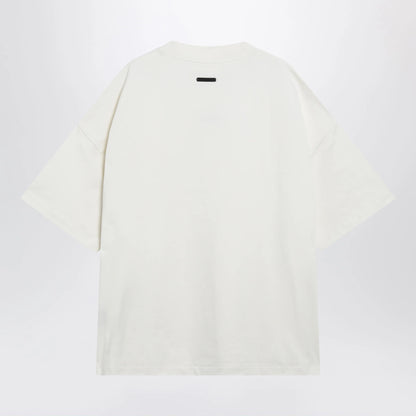 Fear of God Essentials Signature 90s oversized cotton jersey T-shirt in ivory