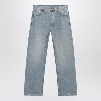 Fear of God Essentials Light blue vintage-effect denim jeans