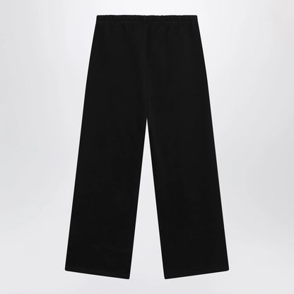 Fear of God Essentials Signature Lounge sweatpants in cotton fleece, black