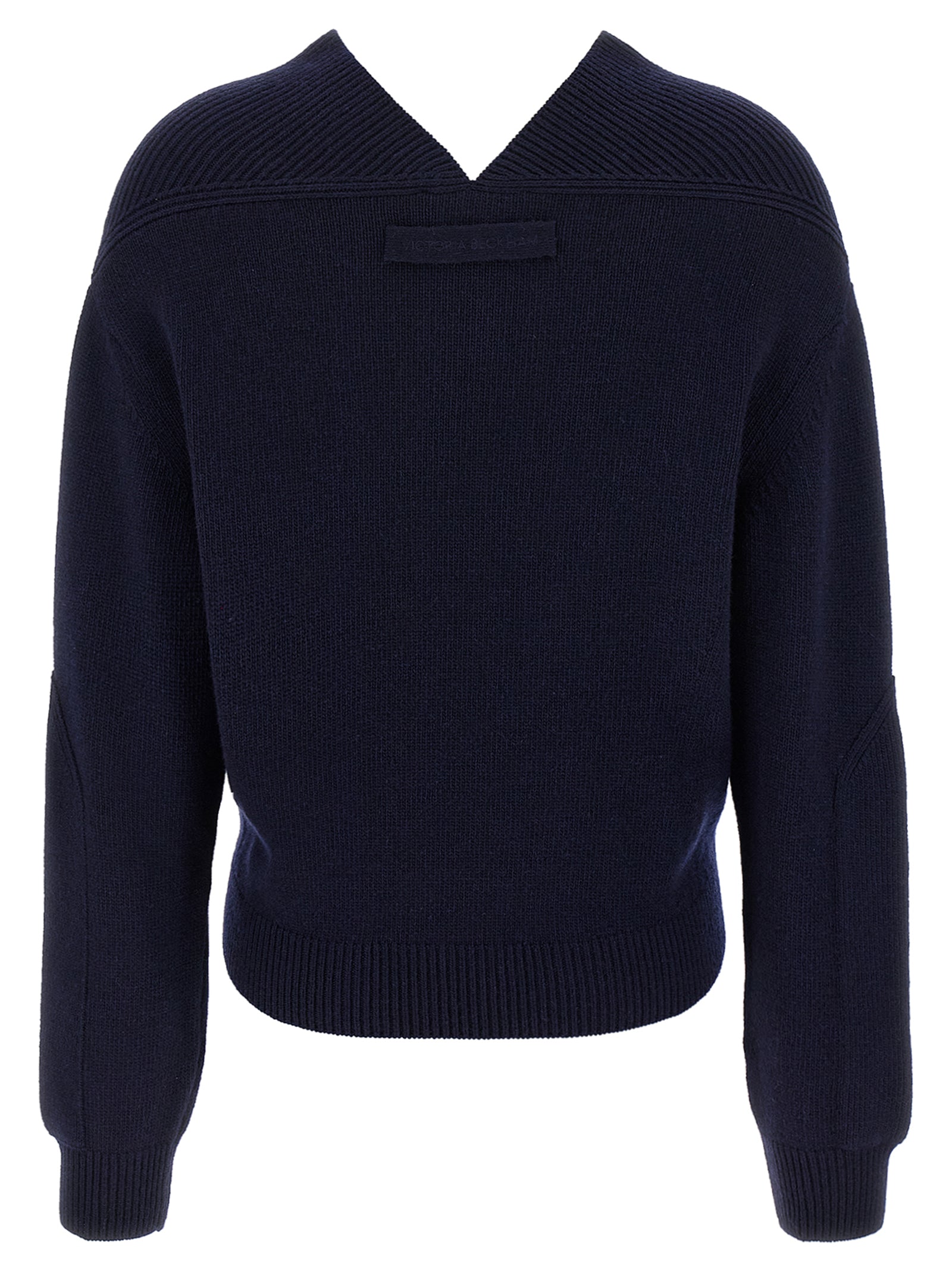Victoria Beckham V-neck Yoke Detail Sweater