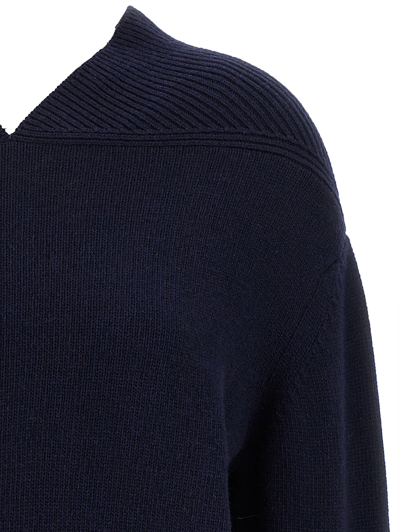 Victoria Beckham V-neck Yoke Detail Sweater