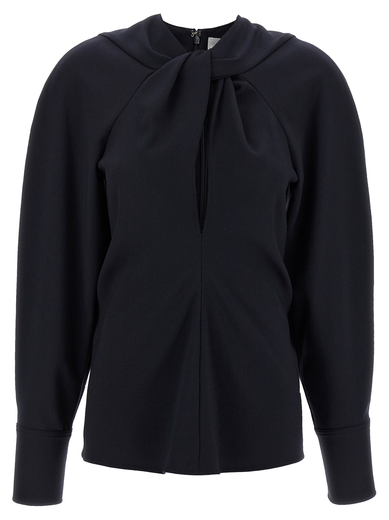 Victoria Beckham Twist Detail Blouse