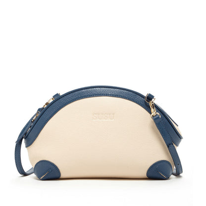 Coco Ivory Leather Crossbody Bag