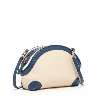 Coco Ivory Leather Crossbody Bag