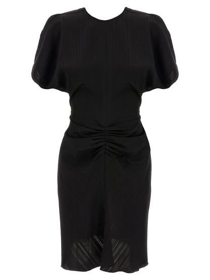 Victoria Beckham Gathered Waist Mini Dress