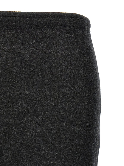 Victoria Beckham Padded Tube Detail Skirt