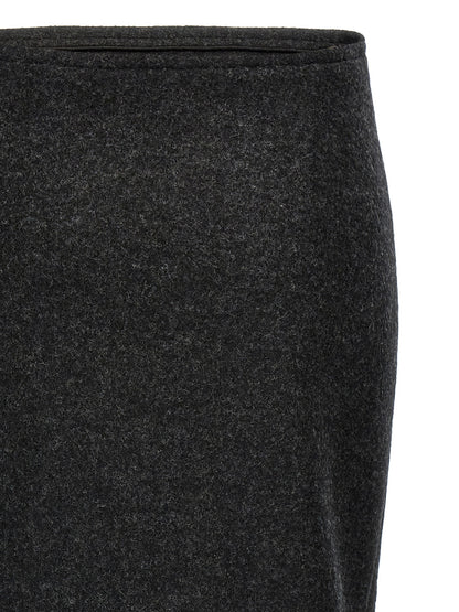 Victoria Beckham Padded Tube Detail Skirt