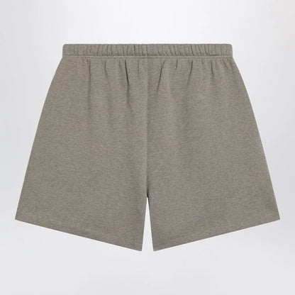 Fear of God Essentials Classic taupe fleece sports shorts