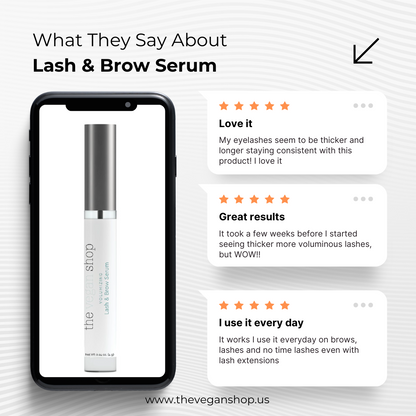 Volumizing Lash & Brow Serum - The Vegan Shop (Bestseller)