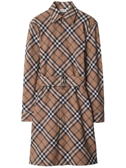 Burberry Checked shirt dress