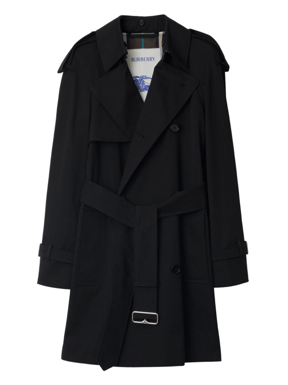 Burberry detachable-collar trench coat