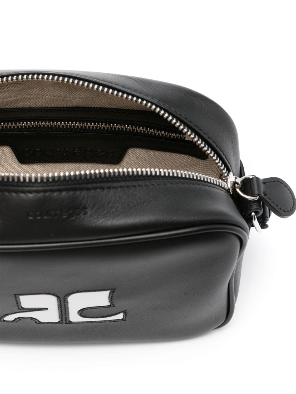 Courreges Re-Edition leather shoulder bag