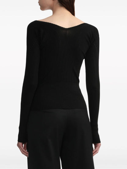 JACQUEMUS Top Black