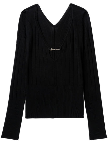 JACQUEMUS Top Black