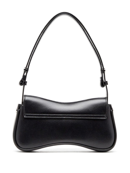 Diesel Play-Semi gloss leather shoulder bag